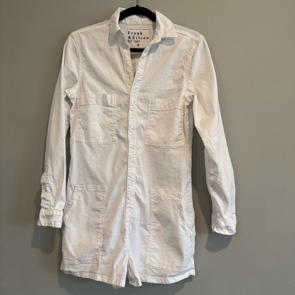 Frank & Eileen White Jumpsuit